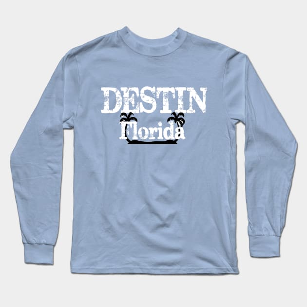 Destin Florida Long Sleeve T-Shirt by PSdesigns